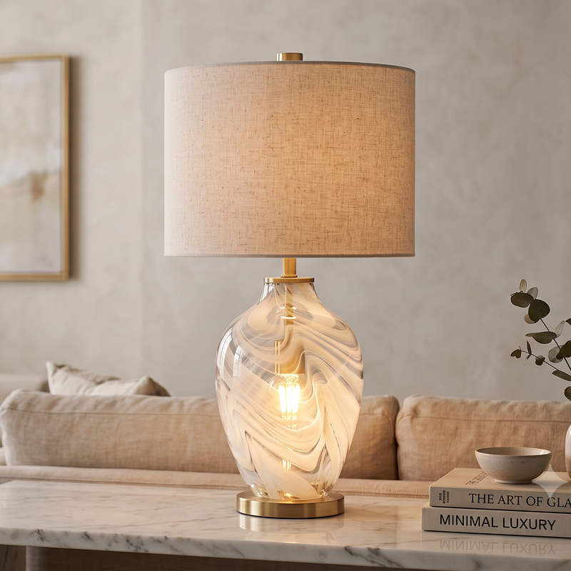 The Aurelia Ripple Crystal Pendant